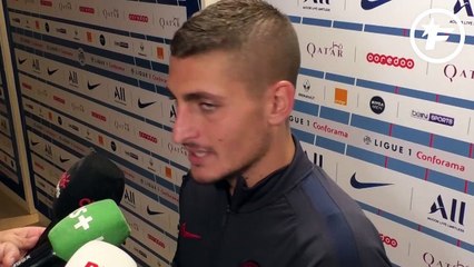 Paris SG-Nîmes : la réaction de Marco Verratti