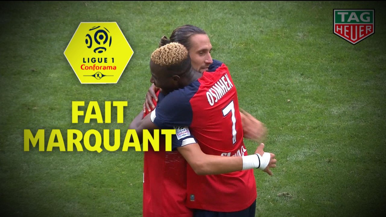 Victor Osimhen signe un doublé pour son premier match en L1 Conforama et offre la victoire au LOSC / 2019-20