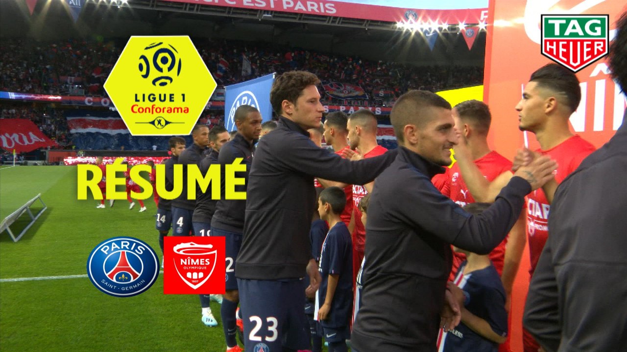 Paris Saint-Germain - Nîmes Olympique (3-0)  - Résumé - (PARIS-NIMES) / 2019-20