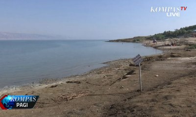 Permukaan Air di Laut Mati Menurun