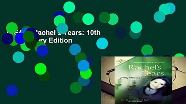 [READ] Rachel s Tears: 10th Anniversary Edition