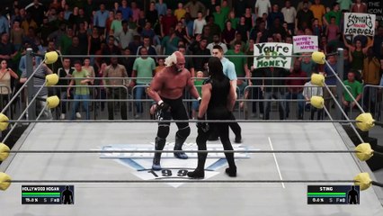 WCW2K19 Starrcade 97 Match 8 WCW World Heavyweight Championship Hollywood Hogan (c) vs Sting