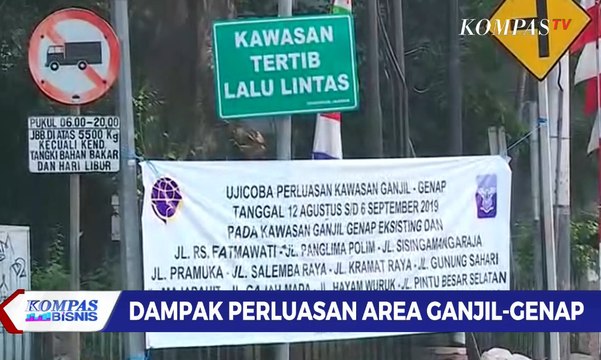 Dampak Perluasan Area Ganjil-Genap