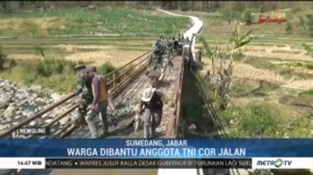 Akses Desa di Sumedang Akhirnya Terbuka Setelah 50 Tahun Terisolasi