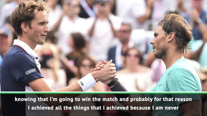 I never relax and that's the key says victorious Nadal