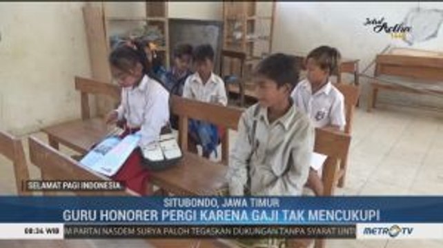 Gaji Tak Mencukupi, Guru Honorer di Situbondo Berhenti Mengajar