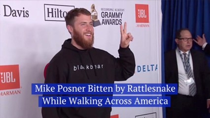 Mike Posner's Walk Across America And A Rattlesnake