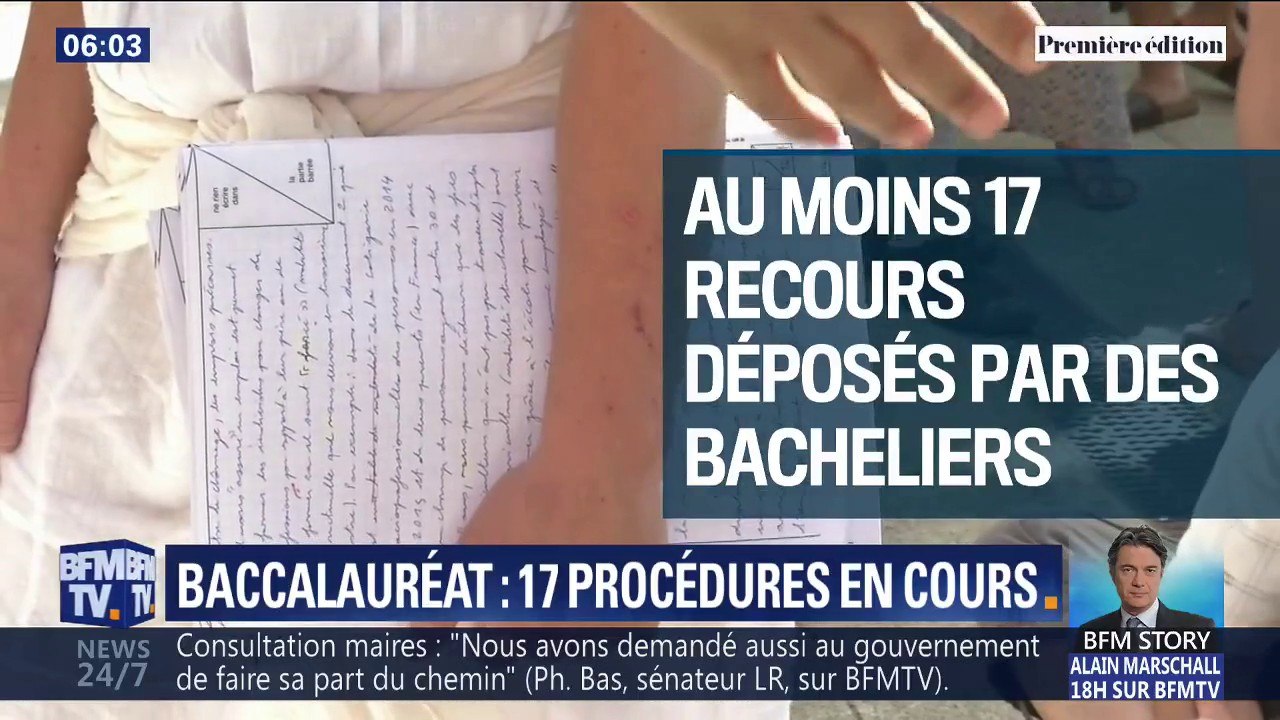 Baccalauréat: 17 personnes ont déposé un recours devant les tribunaux administratifs pour inégalité de traitement