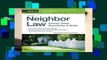 [Doc] Neighbor Law: Fences, Trees, Boundaries   Noise