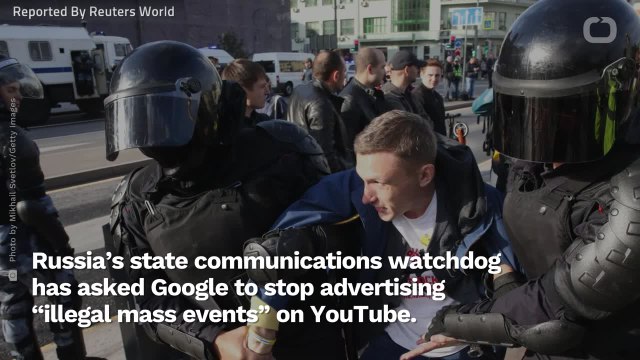Russia To Google: Stop Advertising Illegal Events Or Else