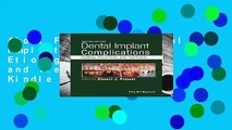 About For Books  Dental Implant Complications: Etiology, Prevention, and Treatment  For Kindle