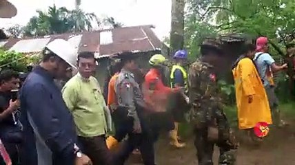သဲျဖဴကုန္းေတာင္ၿပိဳမႈ ေျမတူးျခင္းေၾကာင့္ဟု ဆို (႐ုပ္/သံ)