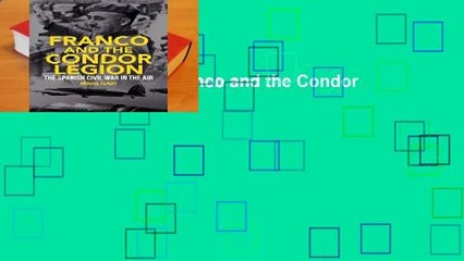 About For Books  Franco and the Condor Legion  Review