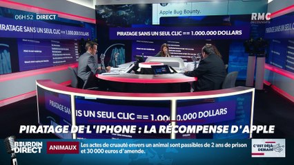 La chronique de Nina Godart : Piratage de l'iPhone, la récompense d'Apple - 12/08