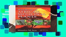 Handbook of African Medicinal Plants, Second Edition  Best Sellers Rank : #1
