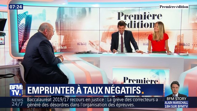 Emprunter à taux négatifs