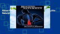 About For Books  Beating Ankylosing Spondylitis Naturally  For Kindle