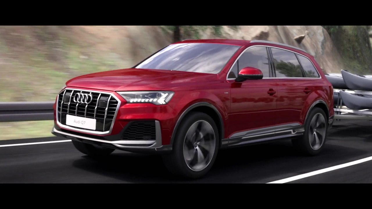 Audi Q7 Anhängerassistent Animation