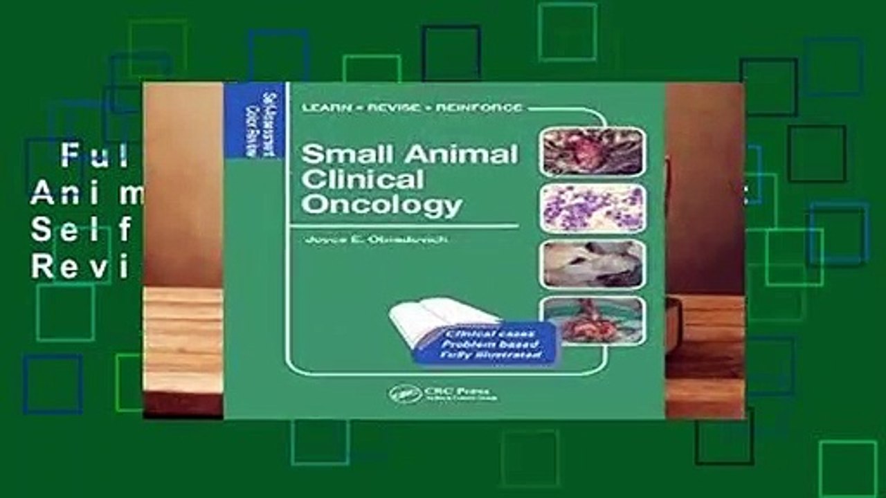 Full Version Small Animal Clinical Oncology SelfAssessment Color