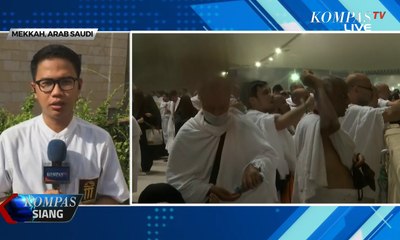 Laporan Haji 2019 - Usai Wukuf, Jemaah Haji Menuju Muzdalifah