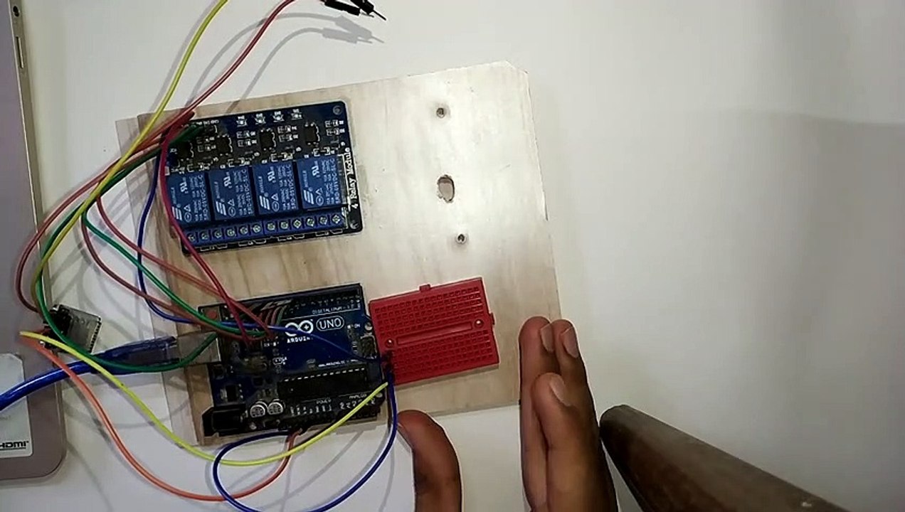 Home Automation using Arduino Uno & HC-05