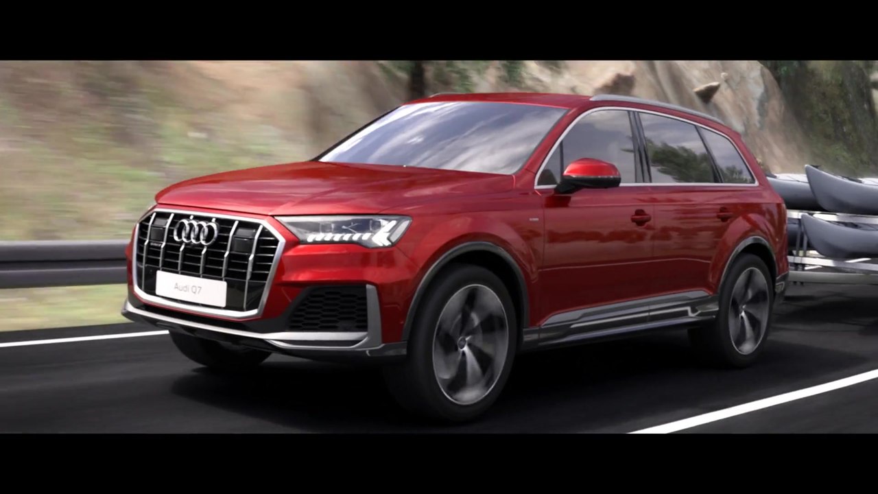 Audi Q7 Trailer assist Animation