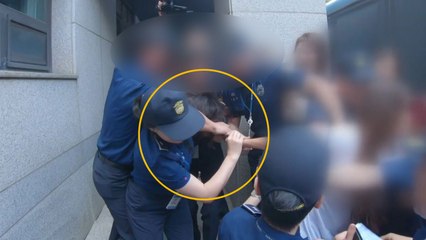 '머리카락 뒤' 고유정...머리채 잡혀 / YTN