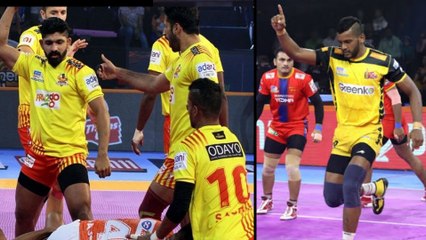 Pro Kabaddi League 2019 : Telugu Titans Defeat Gujarat Fortunegiants To Notch Up 1st Win Of Season 7