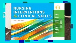 [Doc] Nursing Interventions   Clinical Skills, 6e