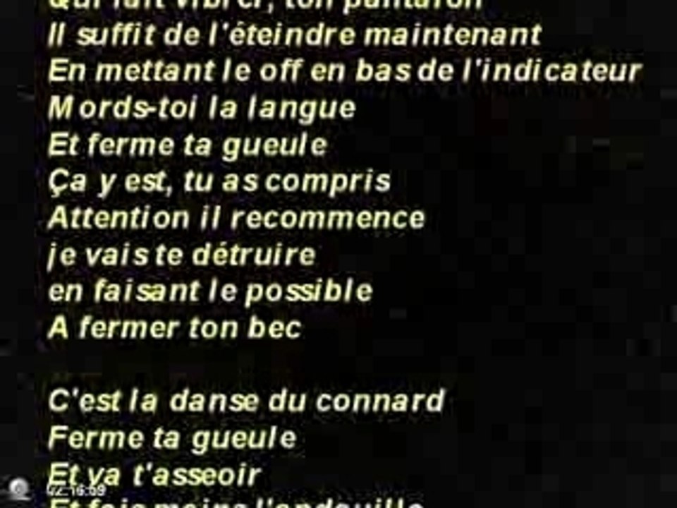 La danse du connard