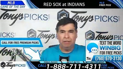 Red Sox Indians MLB Pick 8/12/2019