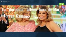 La “durísima” última hora de María Teresa Campos: “Terelu y Carmen Borrego están rotas”