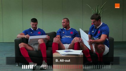 How Japanese Are You - Fickou-Ramos-Ntamack - Team Orange Rugby