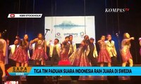 Tiga Tim Paduan Suara Indonesia Raih Juara di Swedia