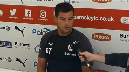 Dale Tonge: pre Barnsley v Carlisle