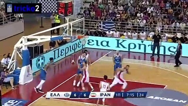 Festival de dunks pour Giannis Antetokounmpo face à l'Iran