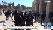 Des affrontements entre policiers israéliens et fidèles musulmans sur l'esplanade des Mosquées à Jérusalem ont fait des dizaines de blessés