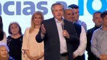 Alberto Fernández se impone en las primarias de Argentina