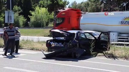 Bolu’da, trafik kazası: 1’i bebek 6 yaralı