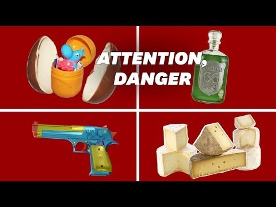 Toutes ces choses interdites aux États-Unis (contrairement aux armes à feu)