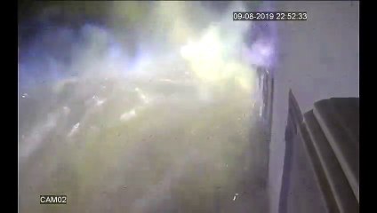 Fireball Chases Bystanders as Gas Tank Ruptures