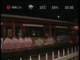 Graffiti - hong kong trains tag info