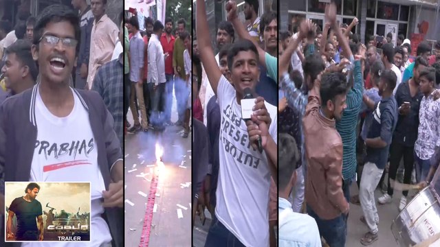 Prabhas Fans Crazy Response After Watching Saaho Trailer || Filmibeat Telugu