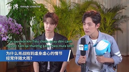[Vietsub] Trần Tình Lệnh: Phỏng vấn Tiêu Chiến, Vương Nhất Bác