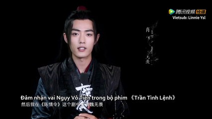 [Vietsub] Trần Tình Lệnh: Tiêu Chiến