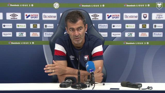 Conférence de presse avant SMCaen / AS Nancy Lorraine (1er tour Coupe de la Ligue BKT)