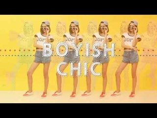 Stylish Summer Looks: Boyish Chic