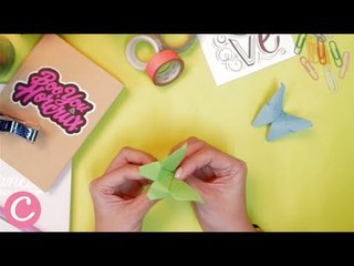 Here's an Origami Tutorial for a Fluttering Butterfly