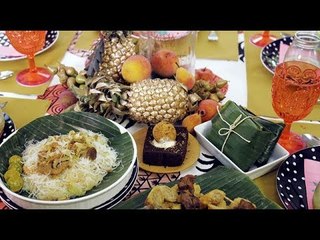 Pull Off a Holiday Fiesta Look (Even If It's Just Takeout Food!)