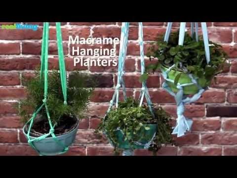 How To Make Macrame Hanging Planters